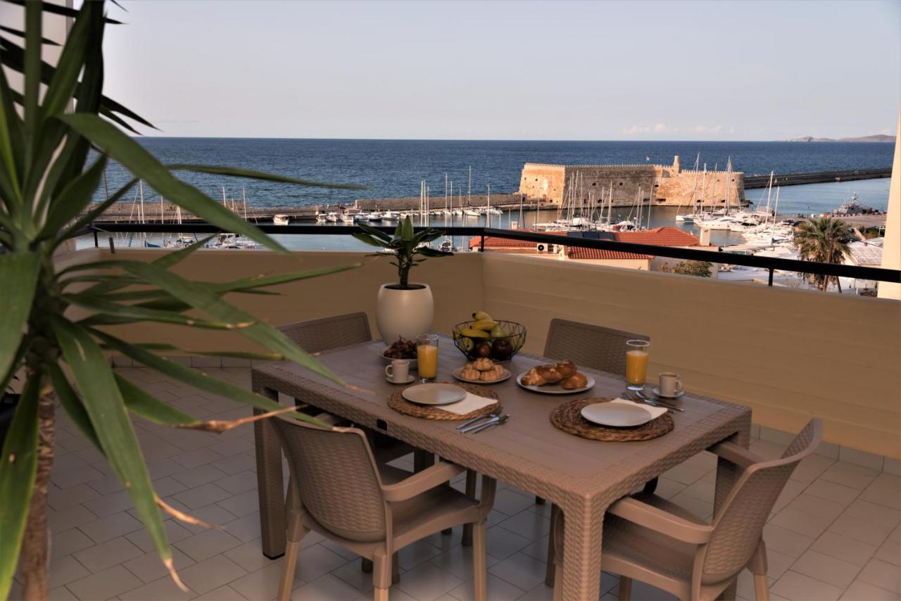 Koules Sea View City Apartment Iraklio Exterior foto