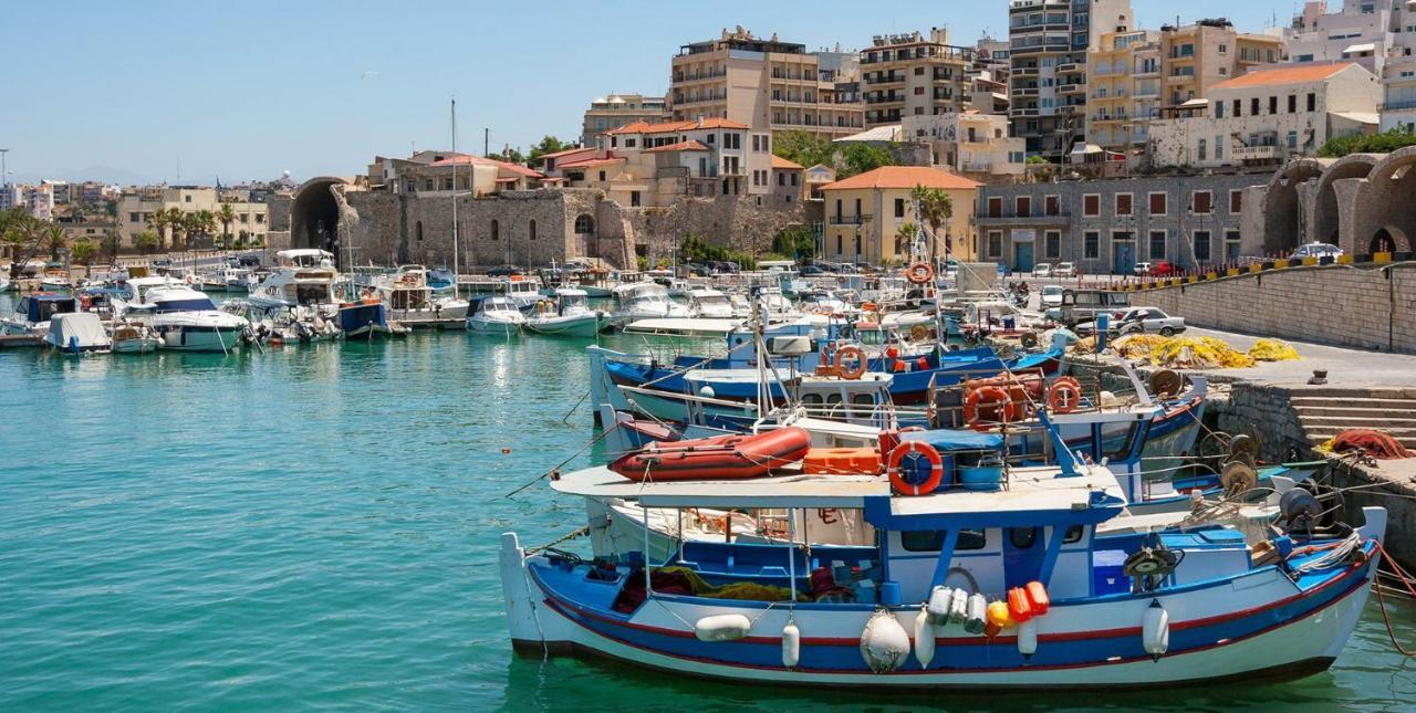 Koules Sea View City Apartment Iraklio Exterior foto